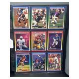 (18) 1989 Score Football Trading Cards