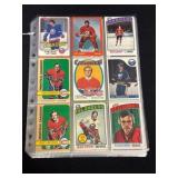 (90) Vintage Hockey Trading Cards