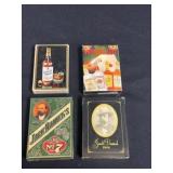 Whiskey-Themed Playing Card Decks