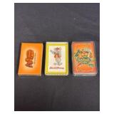 Three Promotional Playing Card Decks