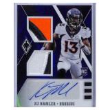 2020 Panini Phoenix KJ Hamler RC Patch Auto