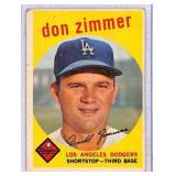 1959 Don Zimmer Baseball Card #287