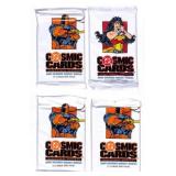 Four DC Comics Cosmic Cards Packs