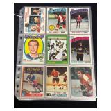 (90) Vintage Hockey Trading Cards