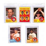 (5) 1963 Topps Baseball Cards