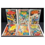 6 DC Comic Books in Sleeves