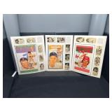 (15) Baseball Player Sheets Featuring Mantle
