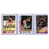 (6)Nolan Ryan Baseball Cards