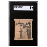 1948 Swell Bubble Gum #23 Babe Ruth Story SGC 1