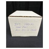 (327) Topps Baseball Cards, 1989-1997