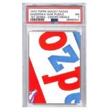 1973 Topps Wacky Packs Gadzooka Gum Puzzle PSA 7
