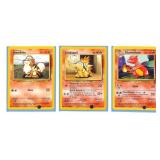 8 Pokemon Trading Cards, Including Charizard