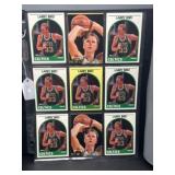 (18) Larry Bird Basketball Cards