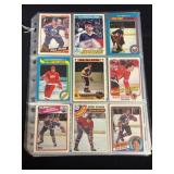 (90) Vintage Hockey Trading Cards