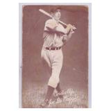 Joe DiMaggio Vintage Exhibit Card