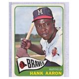 1965 Topps Hank Aaron Baseball Card #170