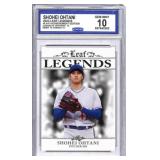 2023 Leaf Legends Shohei Ohtani Graded Card