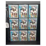 9 Steve Grogan Football Cards