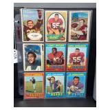 (97) Vintage Football Trading Cards