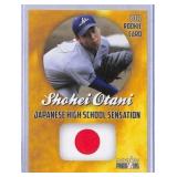 2012 Shohei Ohtani Rookie Card