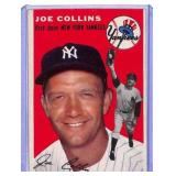 1954 Topps Joe Collins Baseball Card #83