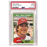 1981 Topps Johnny Bench #600 PSA 4