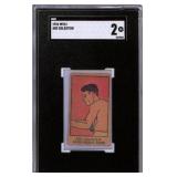 1926 W512 Abe Goldstein Boxing Card, SGC 2