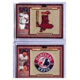 2011 Topps Baseball Commemorative Patch Cards