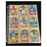 (45) 1970 Topps Football Cards