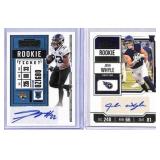 Panini Contenders Rookie Autograph Cards