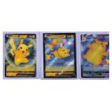 Pikachu Pokémon V and VMAX Cards