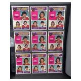 (36) 1974-75 NHL Hockey Trading Cards
