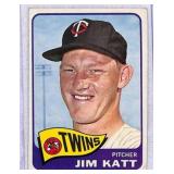 1965 Topps Jim Kaat Baseball Card #62