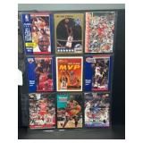 (13) Basketball Trading Cards