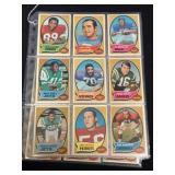 (45) 1970 Topps Football Cards
