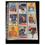 (90) 1970s NHL Hockey Trading Cards