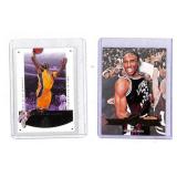 Two Kobe Bryant Basketball Trading Cards
