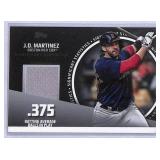 2019 Topps J.D. Martinez Relic Baseball Card