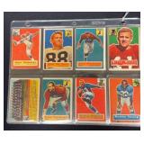 (19) 1956 Topps Football Cards