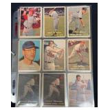 (45) 1957 Topps Baseball Cards Collection