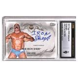 2015 Topps WWE Iron Sheik Autograph Card