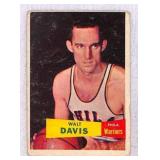1957 Topps Walt Davis Rookie