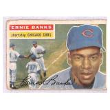 1956 Topps Ernie Banks #15 Creased