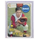 1969 Topps Johnny Bench Rookie Card #247