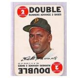 1968 Topps Game Roberto Clemente Card