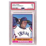1976 Topps Dennis Eckersley  RC #98 PSA 5