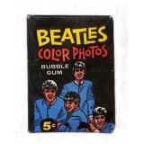1964 Topps Beatles Unopened Wax Pack