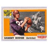 1955 Topps All American Sammy Baugh Hi Grade