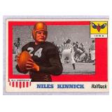 1955 Topps All American Niles Kinnick Card