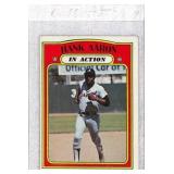 1972 Topps Hank Aaron In Action #300 EX